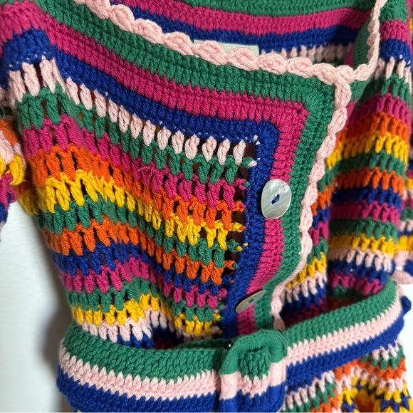 FARM Rio Multicolor Crochet Top - Picture 5 of 5